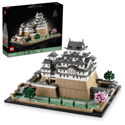 LEGO Architecture Landmarks Collection: Himeji Castle 21060 Building Set Build & Display this Collectible Model for Adults Fun Gift for Lovers of Japan Famous Japanese Buildings History and Travel